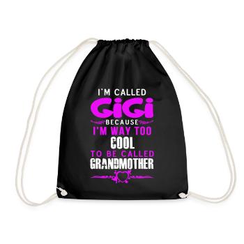 I am Called Gigi - Drawstring Bag - black - Front