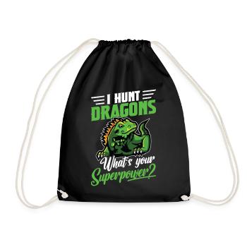 Équipement de chasse à l’iguane Technologie de contrôle des lézards - Sac de sport léger - noir - Devant