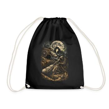 Humour gothique de cimetière - Sac de sport léger - noir - Devant