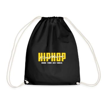 Hip Hop Culture - More Than Just Music - Turnbeutel - Schwarz - Vorne