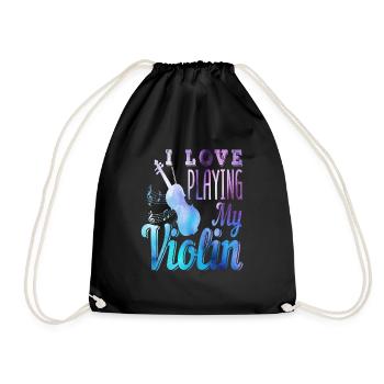 Violon - Sac de sport léger - noir - Devant