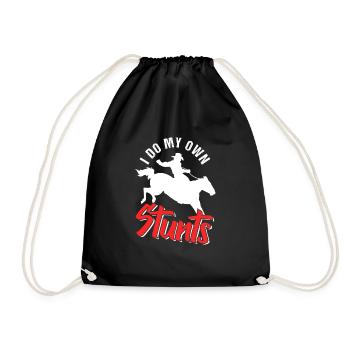 Rodeo - Drawstring Bag - black - Front