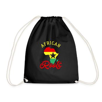 Ghana - Sac de sport léger - noir - Devant