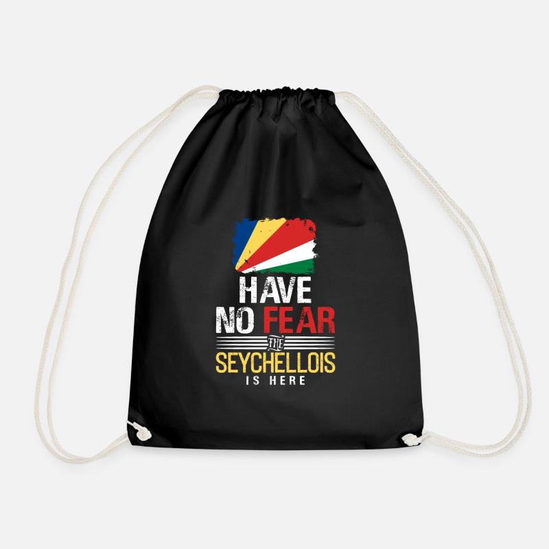Seychelles - Drawstring Bag - black