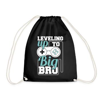 Niveler jusqu'à Big Bro - Big Brother Gamer - Sac de sport léger - noir - Devant