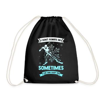 Apres Ski - Drawstring Bag - black - Front
