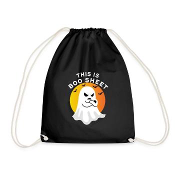 Halloween - Ghost this is boo sheet - Sac de sport léger - noir - Devant