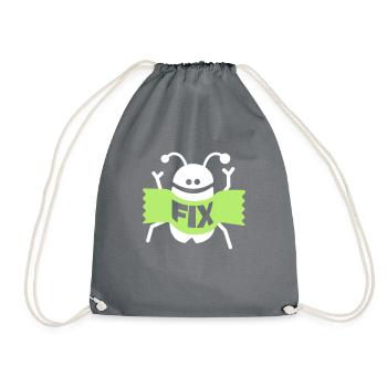 bande de correction de bogue - Sac de sport léger - gris - Devant