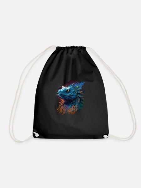 Dragon Whisperer - Drawstring Bag - black