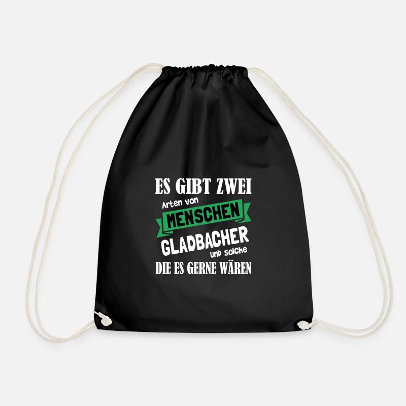 Mönchengladbach Fanartikel - Turnbeutel - Schwarz