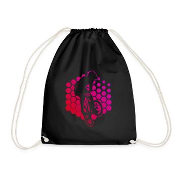 Femmes Hommes Vélo BMX Vélo BMX Garçons BMX - Sac de sport léger - noir - Devant