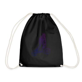 Vélo bmx garçons cyclisme hommes femmes bmx vélo - Sac de sport léger - noir - Devant