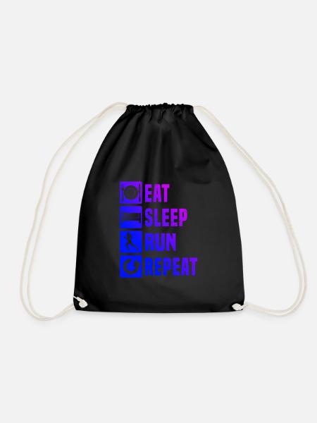 Jogging Running Fitness Cross Country Running - Sac de sport léger - noir