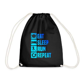 Running Jogging Femmes Jogging Running Hommes - Sac de sport léger - noir - Devant