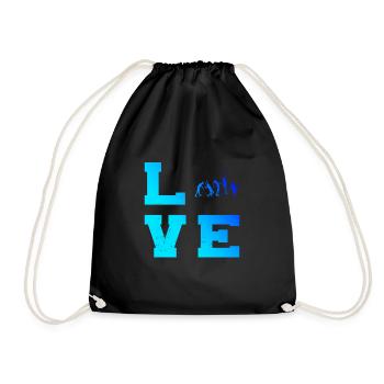 Joueuse de tennis Tennis Tennis Homme - Sac de sport léger - noir - Devant
