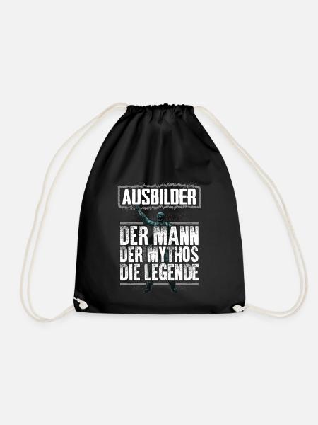 AUSBILDER - Mythos - Turnbeutel - Schwarz