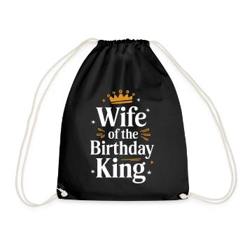 Femme Épouse Partenaire Famille Marié - Sac de sport léger - noir - Devant