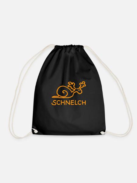 Schnelch - Turnbeutel - Schwarz
