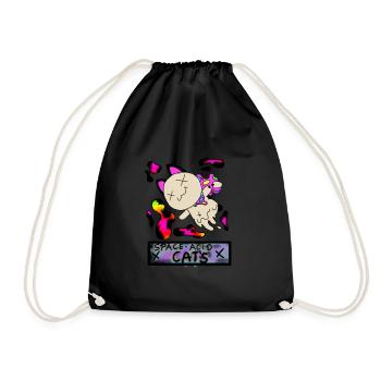 SPA D'ACIDES SPATIAUX - Sac de sport léger - noir - Devant