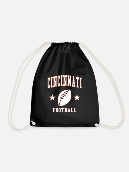 Cincinnati Football - Turnbeutel - Schwarz