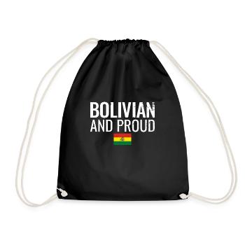 Bolivien et fier Bolivie drapeau bolivien - Sac de sport léger - noir - Devant