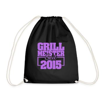 2015 - Drawstring Bag - black - Front