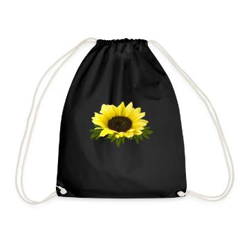 Tournesol - Sac de sport léger - noir - Devant