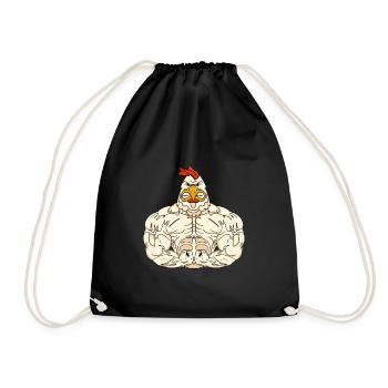 Fitness Bodybuilding Gym Culturiste Musculation - Sac de sport léger - noir - Devant