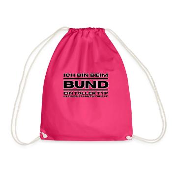 JE SUIS AVEC LE GOUVERNEMENT FÉDÉRAL - Sac de sport léger - fuchsia - Devant