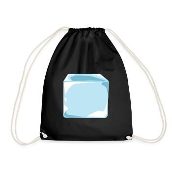 Glaces - Sac de sport léger - noir - Devant