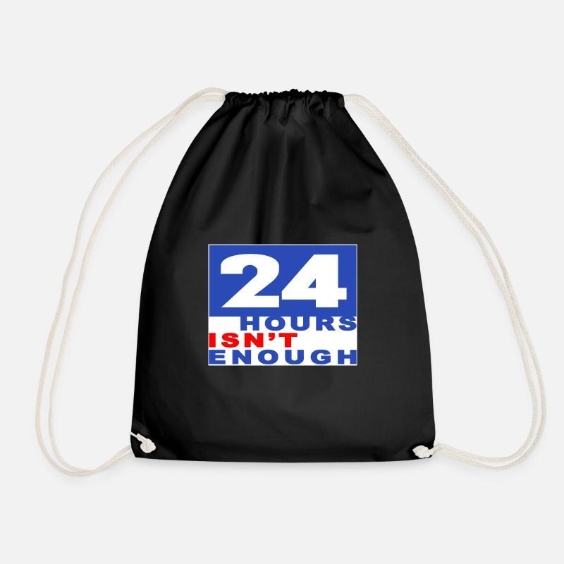 Comfort T-Shirt 24 hours - Turnbeutel - Schwarz