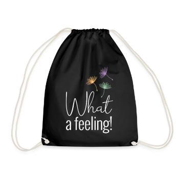 Quel sentiment négatif - Sac de sport léger - noir - Devant