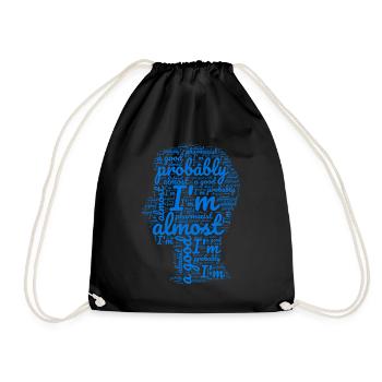 Apotheker lustiges Geschenkdesign. - Turnbeutel - Schwarz - Vorne