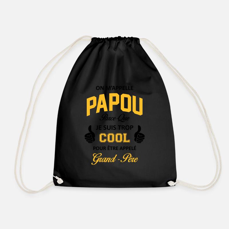 papou2 - Sac de sport léger - noir