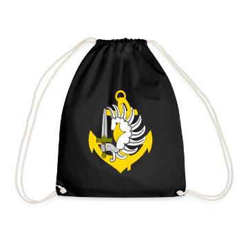 para-marine - Sac de sport léger - noir - Devant