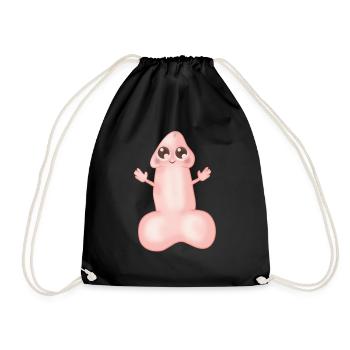 Kawaiimoji - Sac de sport léger - noir - Devant