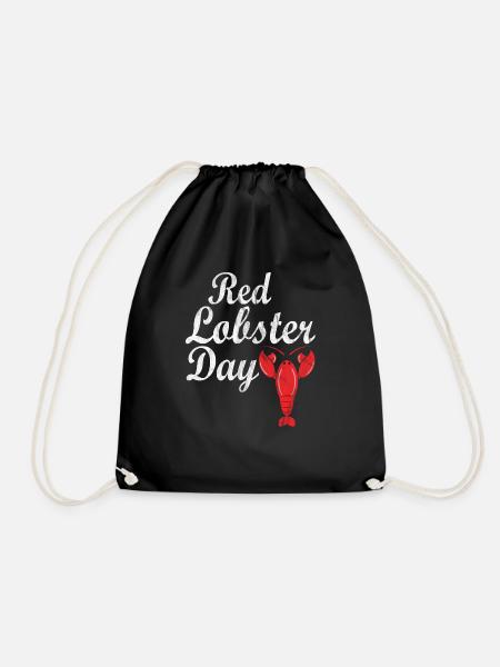 Lobster,Hummer,Unterwasser Krebs,Languste - Turnbeutel - Schwarz