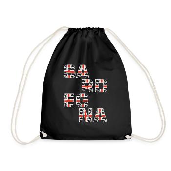 Sardegna - Drawstring Bag - black - Front