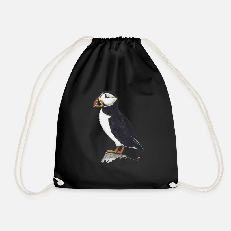 Macareux - Sac de sport léger - noir