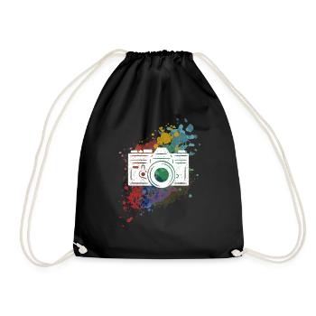 Photographie Photographe Photographe Photos Photographe - Sac de sport léger - noir - Devant