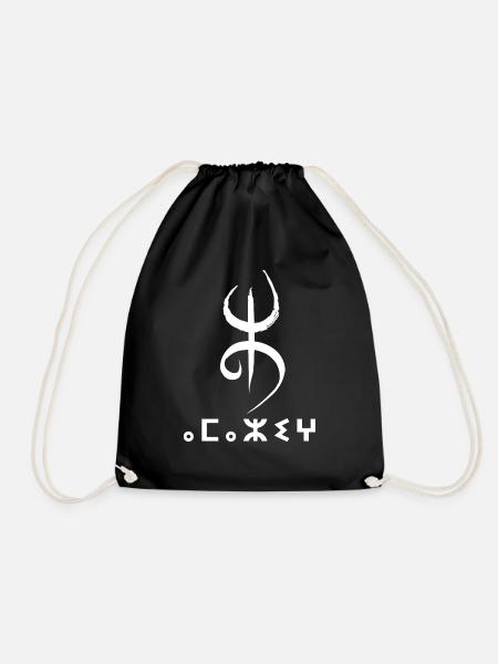 Amazigh Signe Berbères Tifinagh - Sac de sport léger - noir