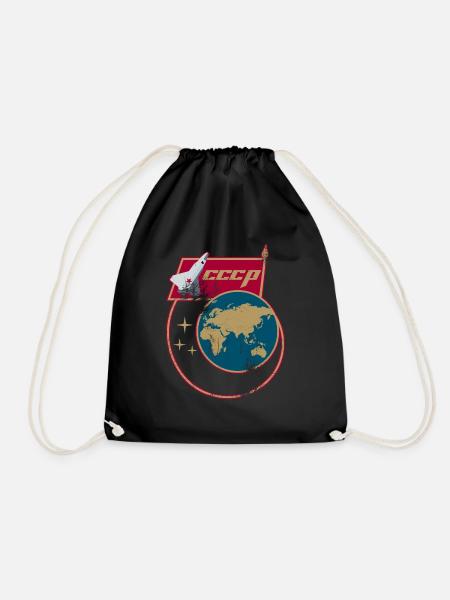 original Russian - Drawstring Bag - black