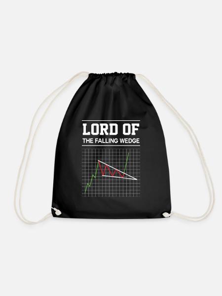 Lord of the Falling Wedge - Turnbeutel - Schwarz