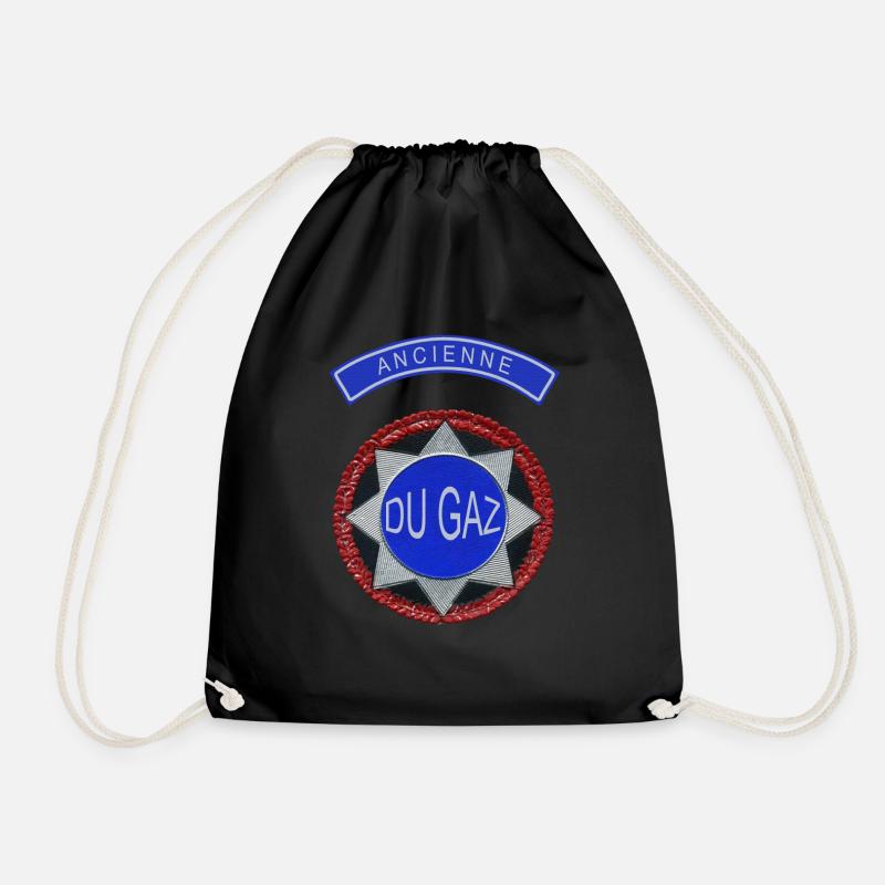 Ancienne du Gaz - Policière - Sac de sport léger - noir