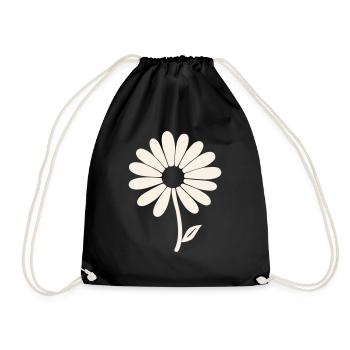Daisy Grace - Drawstring Bag - black - Front