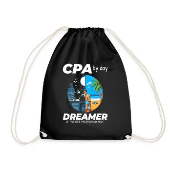 CPA Daydreams : Concilier travail et bonheur à Split - Sac de sport léger - noir - Devant