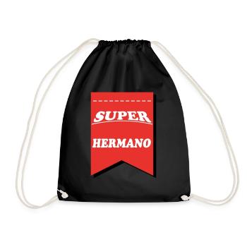 BROTHER SISTER BROTHER SISTERHERMANO - Drawstring Bag - black - Front