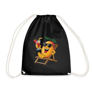 Mango - Turnbeutel - Schwarz - Vorne