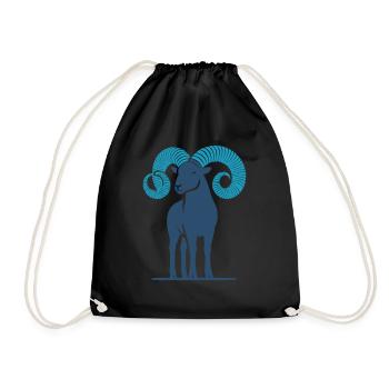 Bélier 1 - Sac de sport léger - noir - Devant