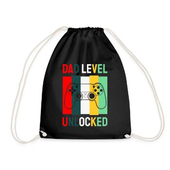 Bébé enceinte PAPA Bébé T-Shirt Maman - Sac de sport léger - noir - Devant